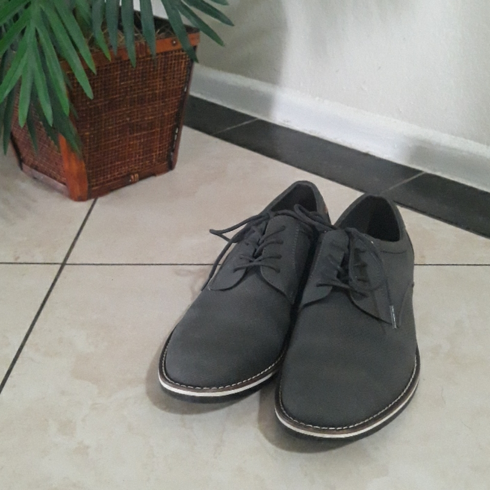 Parker & Sky Men's Suede Lace-up Oxford Size 7.5